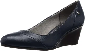 LifeStride Women's Dreams Wedge Pump, Classic Navy, 8 M US