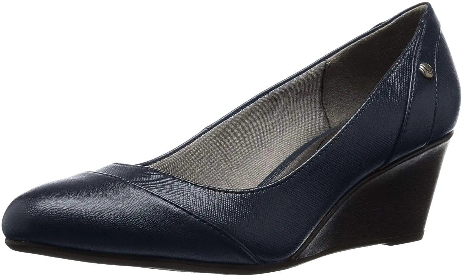 LifeStride Women's Dreams Wedge Pump, Classic Navy, 8 M US