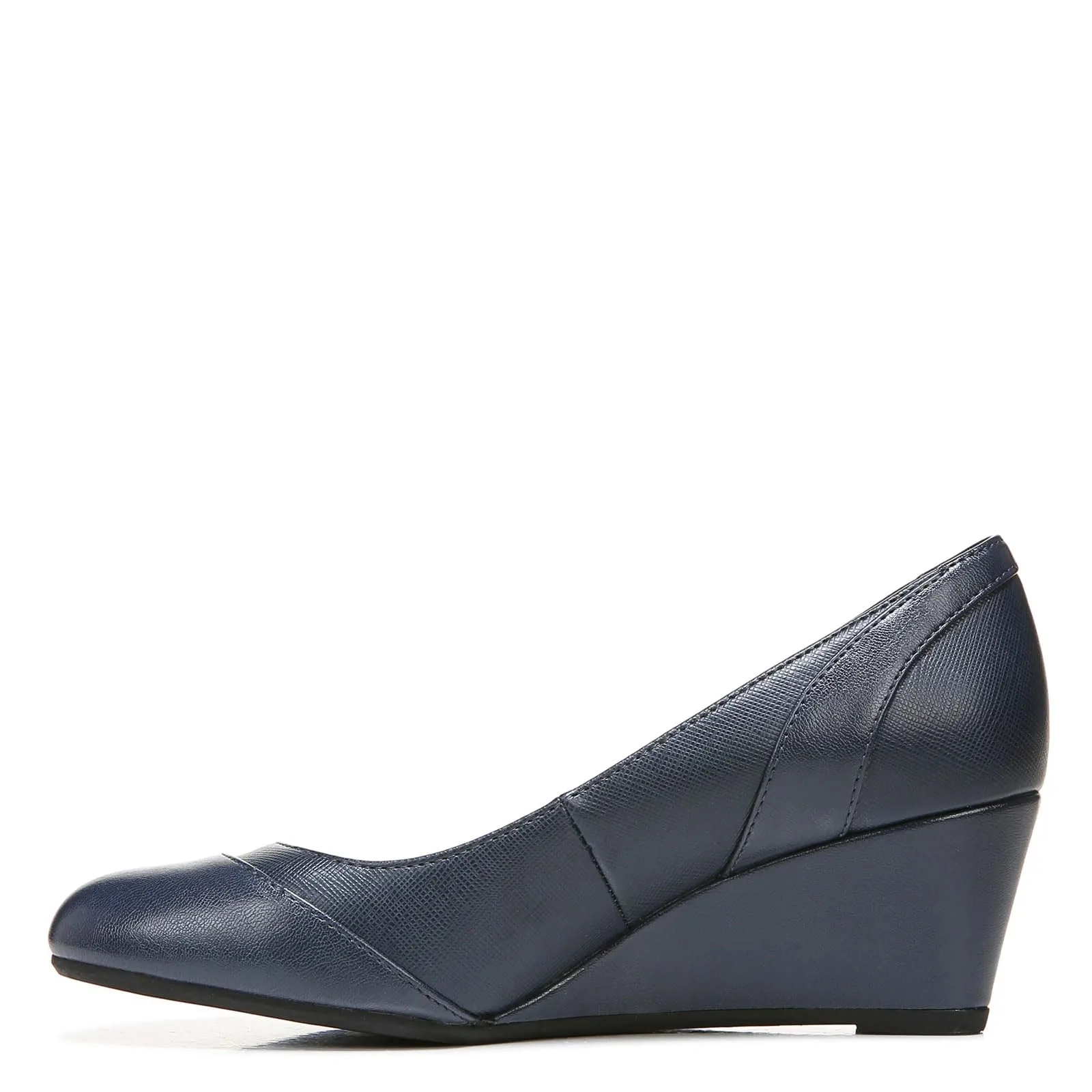 LifeStride Women's Dreams Wedge Pump, Classic Navy, 8 M US