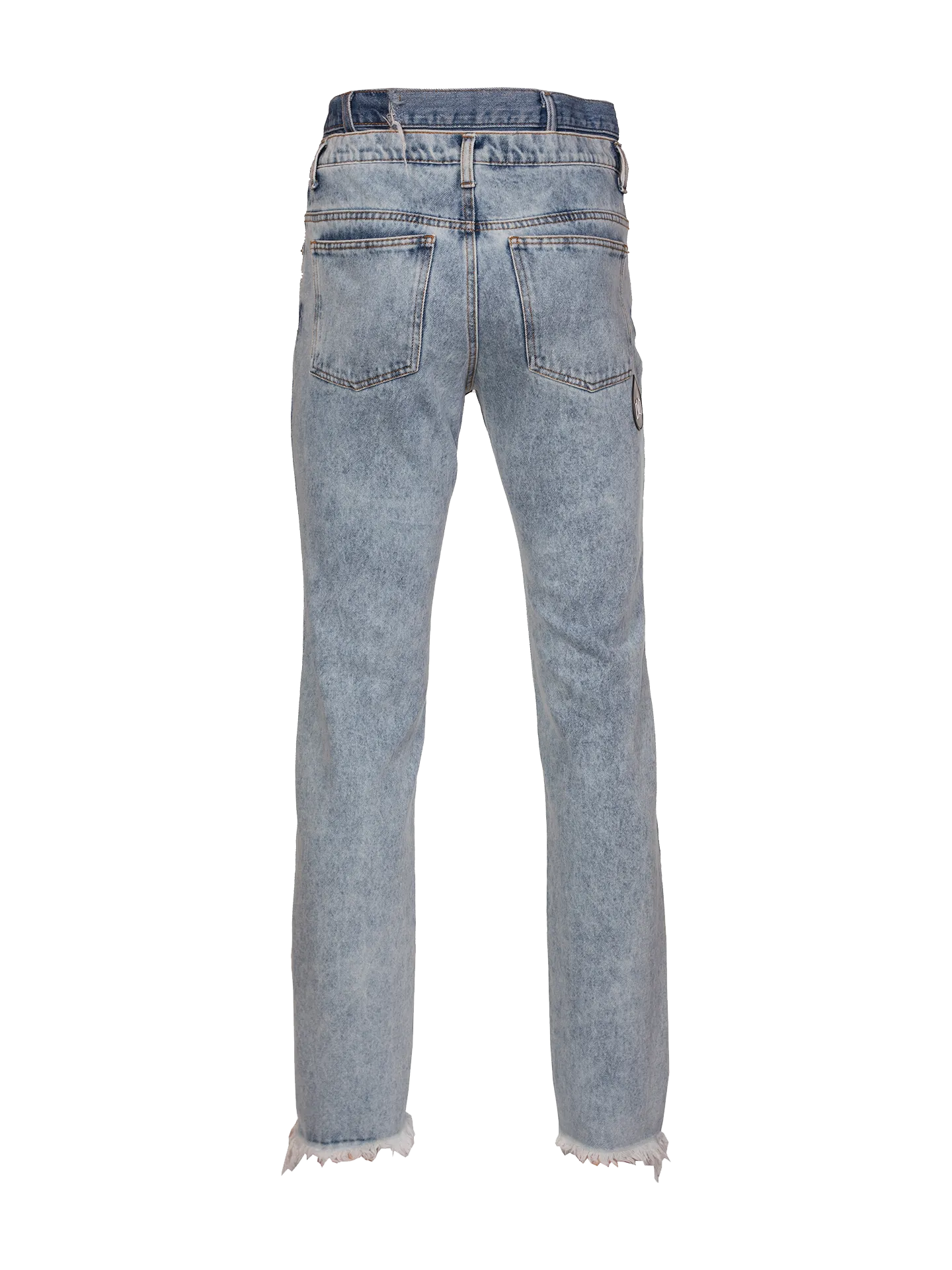 Light Wash Duo Jeans Talk Less. Act More.