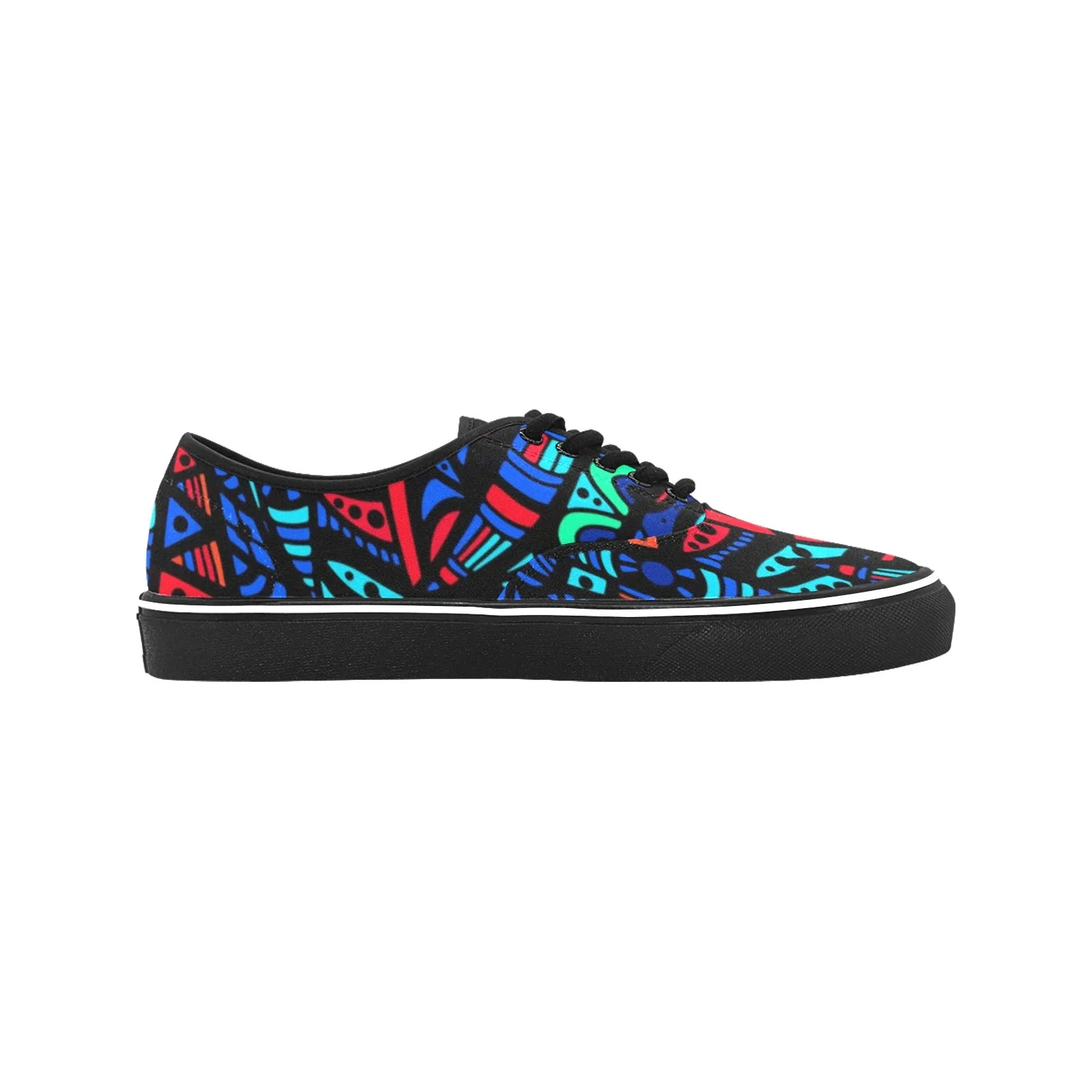 Lola African Print Women's Canvas Low Top Shoes