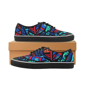 Lola African Print Women's Canvas Low Top Shoes