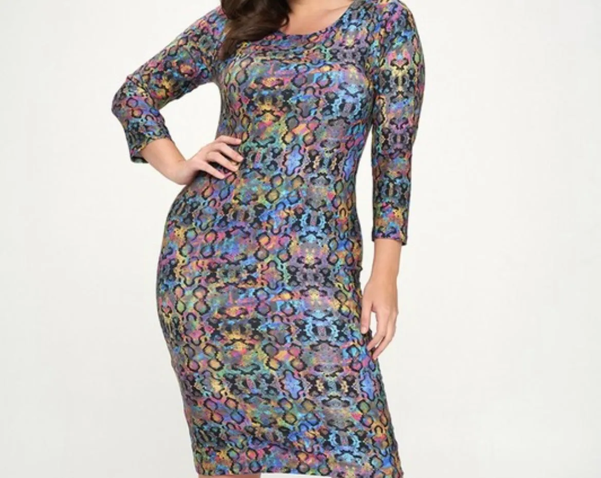 Lola Bodycon Dress S-3X
