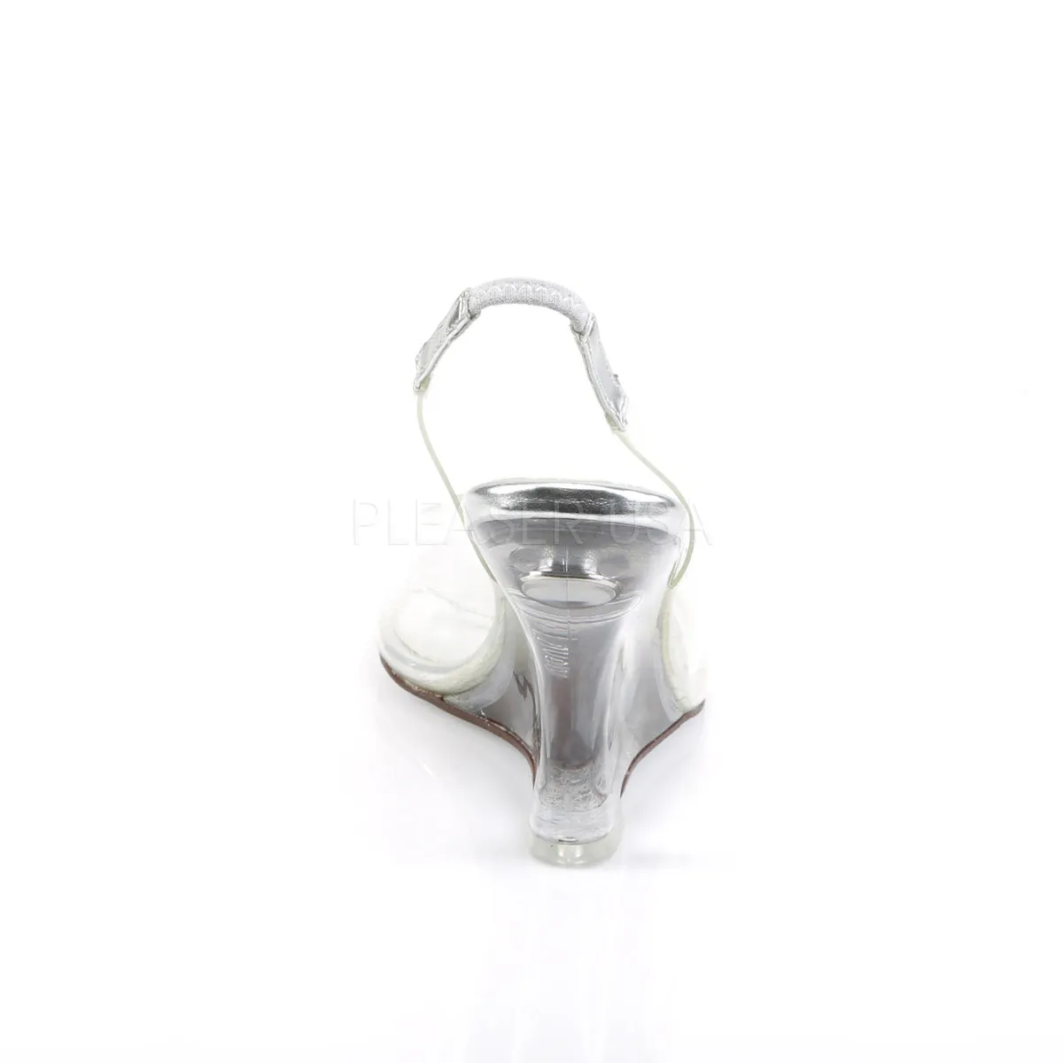 LOVELY-450  Clear-Silver/Clear