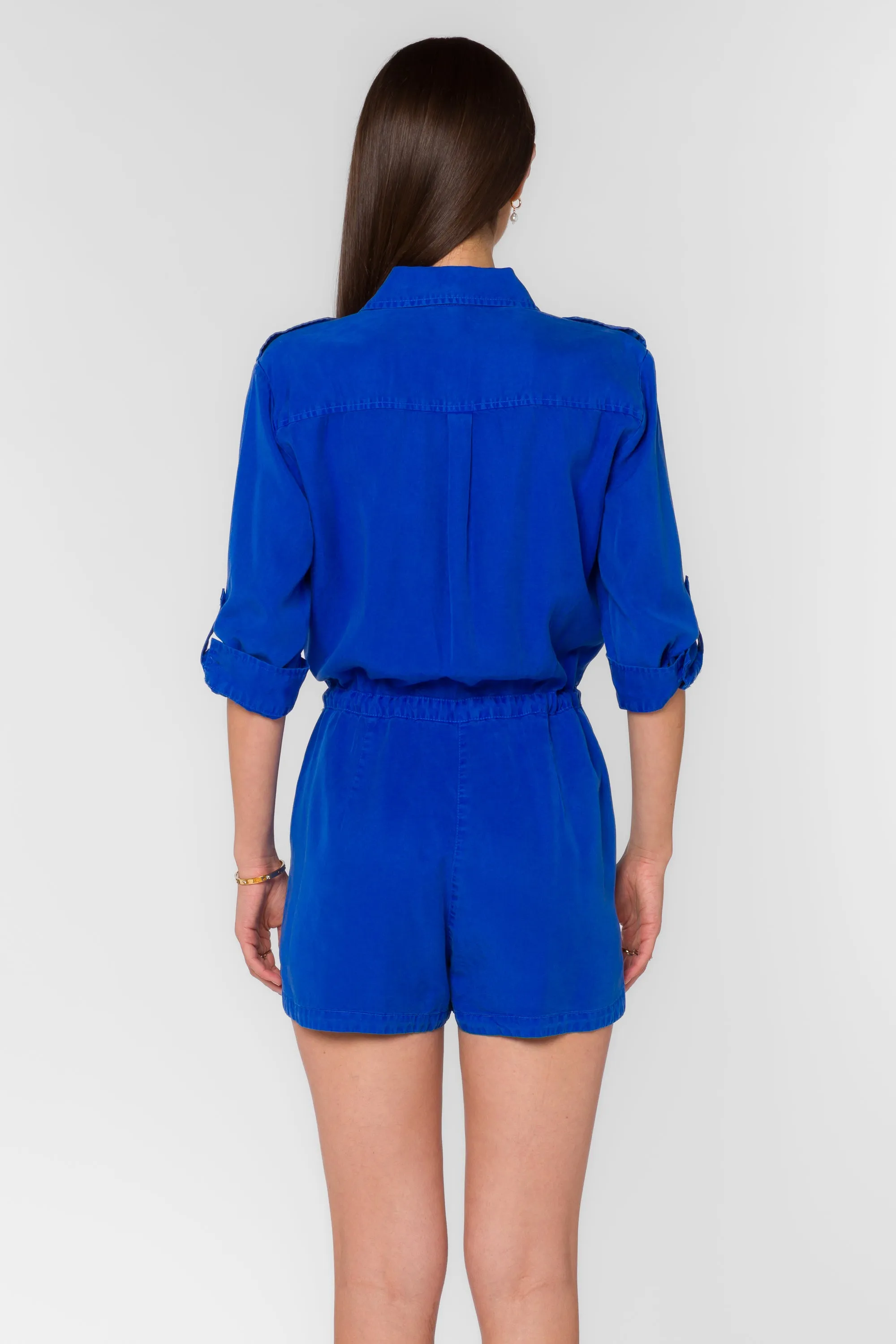 Luba Marine Blue Romper