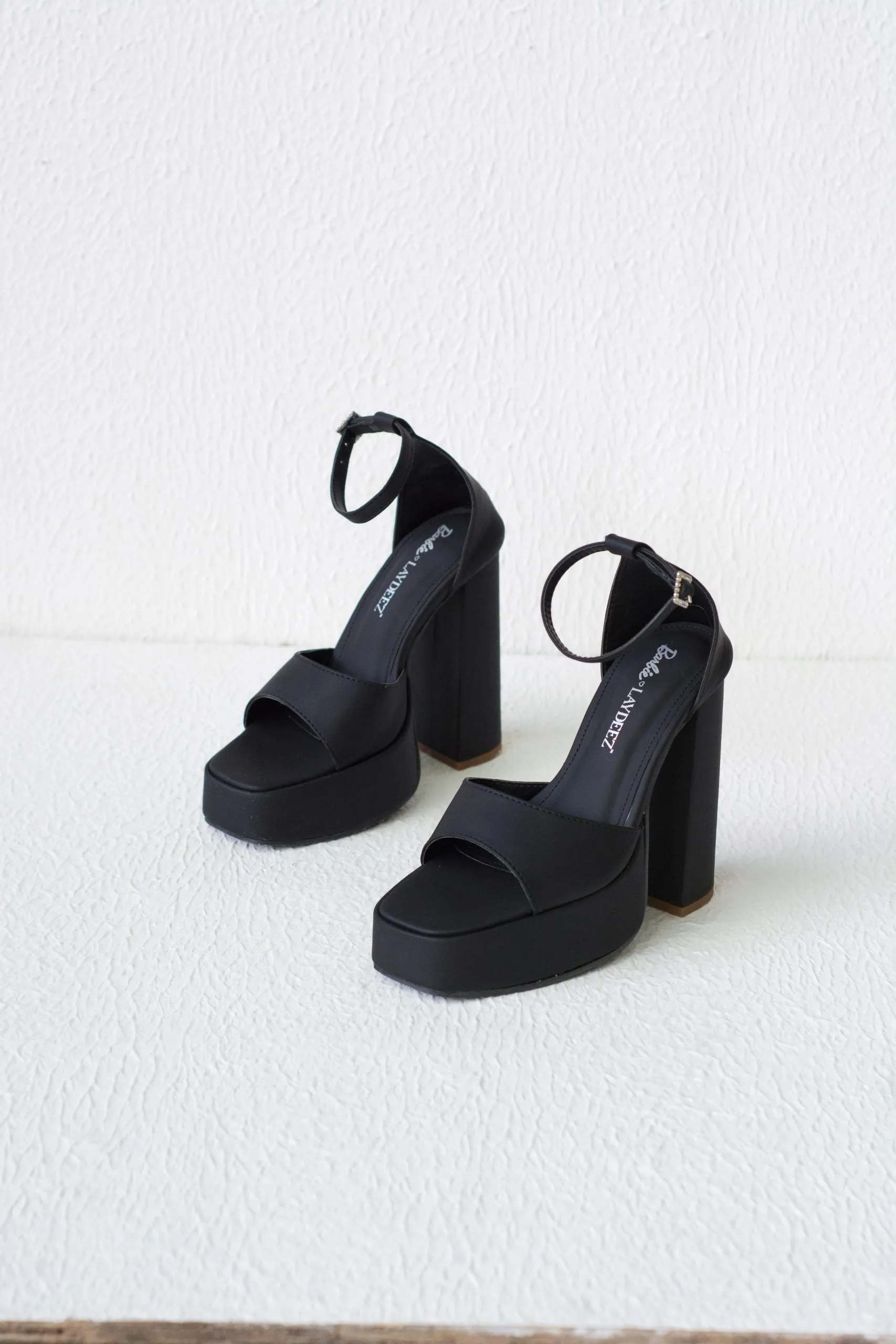 Makeup First Platform Heels