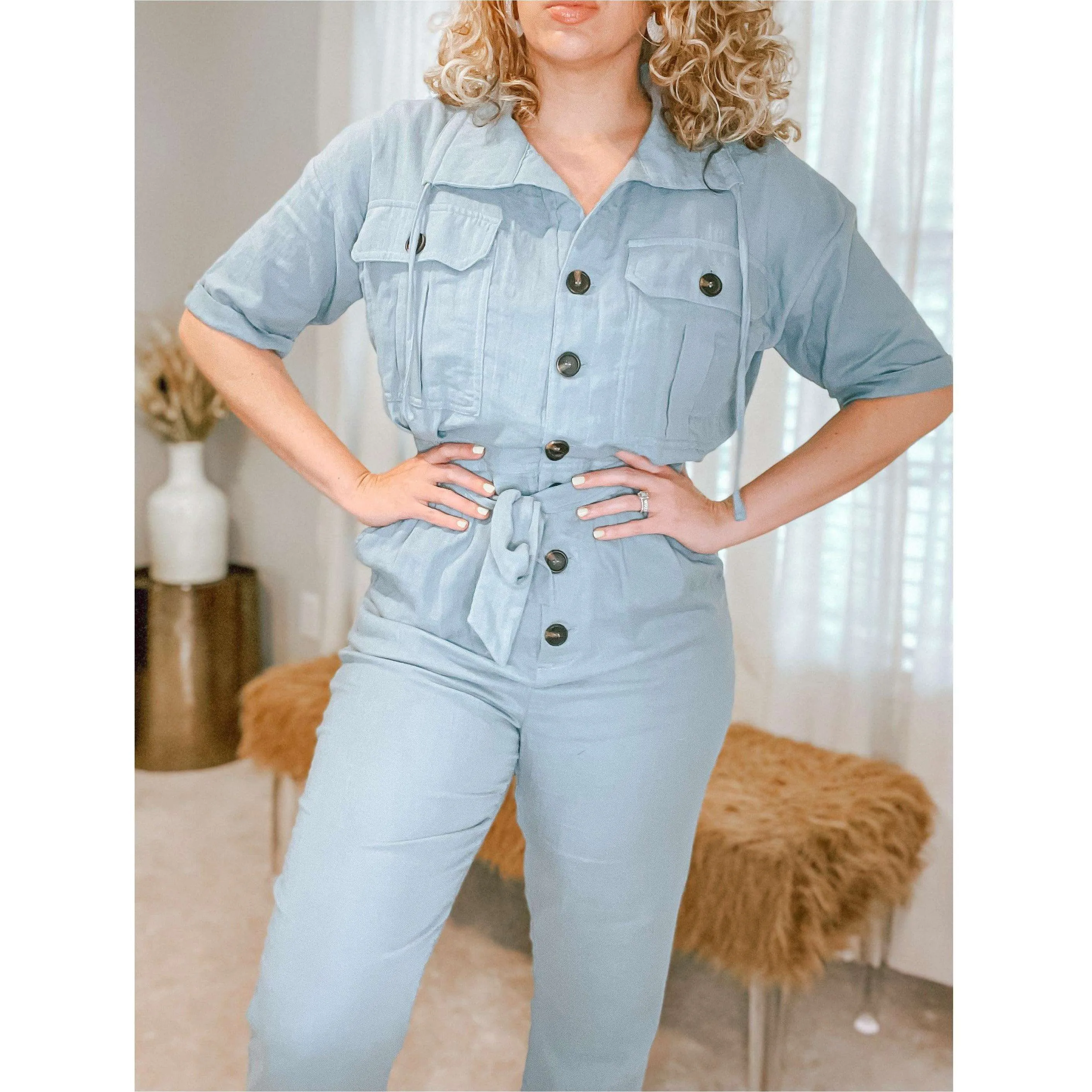 Maya Utility Jumpsuit