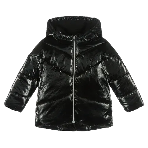 Mayoral - Shiny Puffer Jacket (Black)