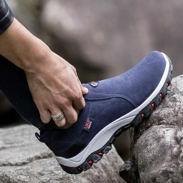 Men's Waterproof Athletic Casual Slip-On Hiking Outdoor Sneakers