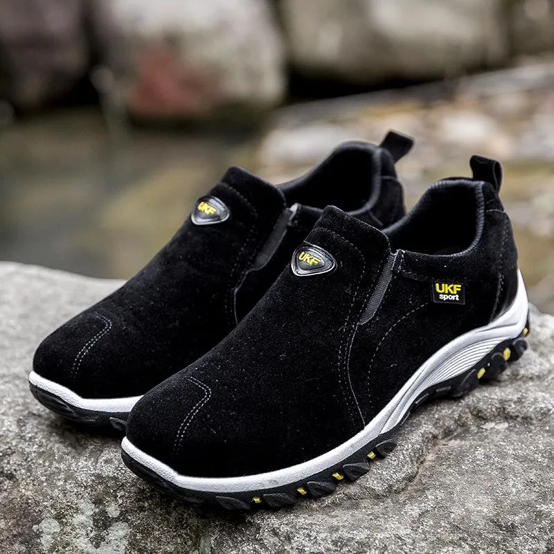 Men's Waterproof Athletic Casual Slip-On Hiking Outdoor Sneakers