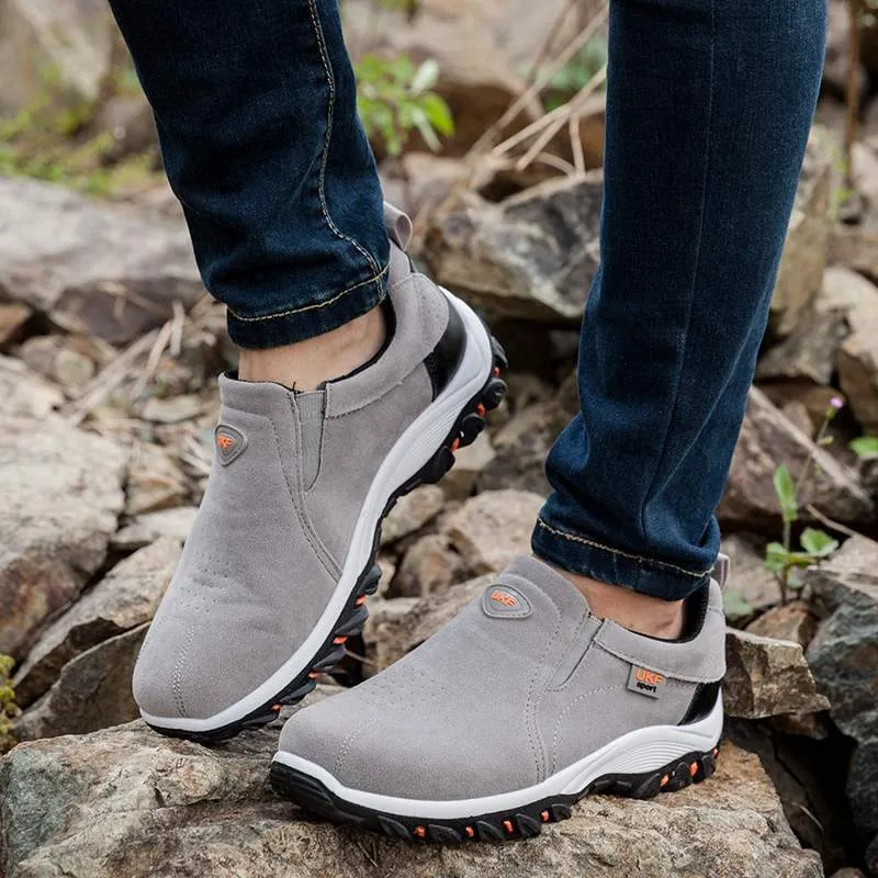 Men's Waterproof Athletic Casual Slip-On Hiking Outdoor Sneakers