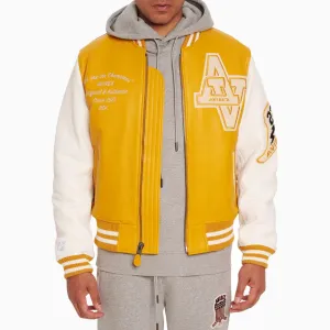 Men's Wildcat Varsity Leather Jacket
