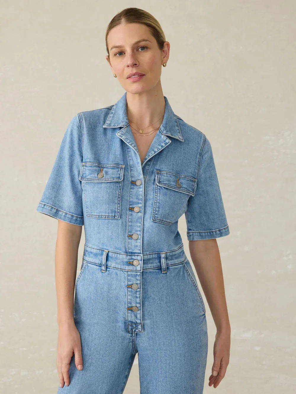 Michelle Jumpsuit - Denim