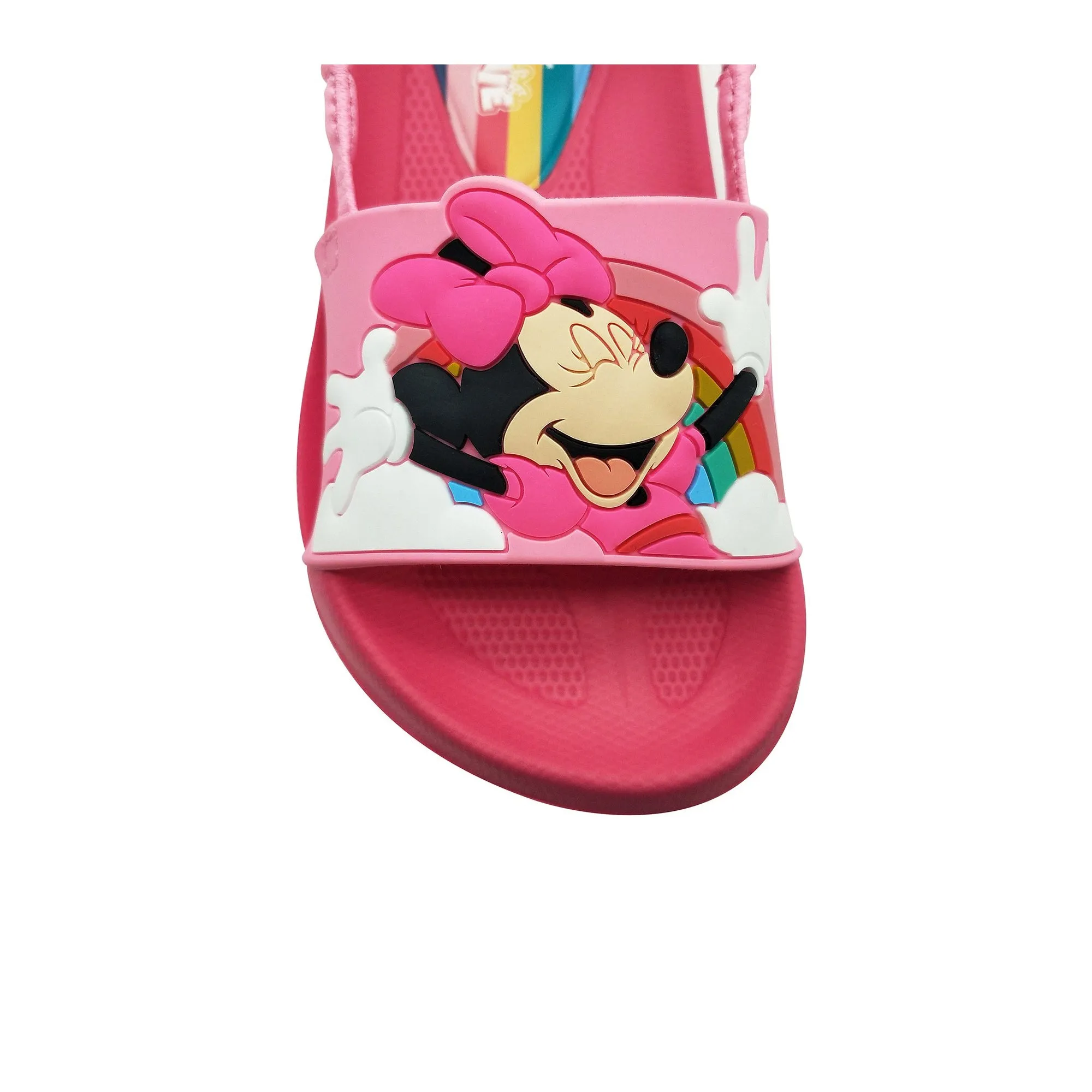 Minnie Mouse Girls Slides Pink Minnie Toddler Sandals