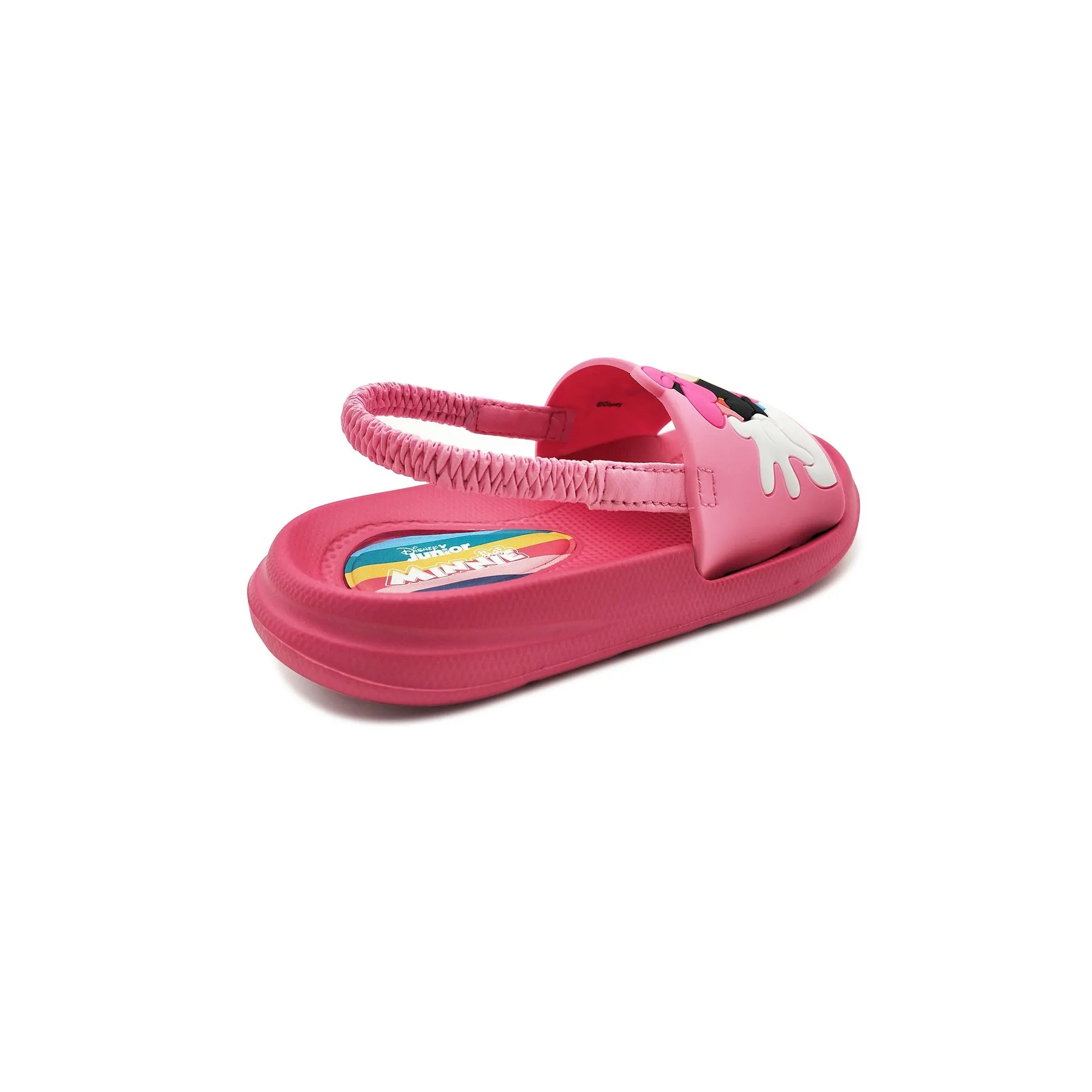 Minnie Mouse Girls Slides Pink Minnie Toddler Sandals