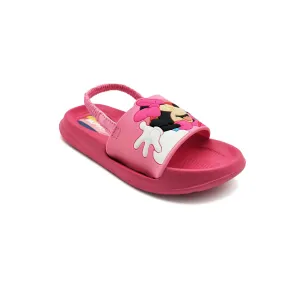 Minnie Mouse Girls Slides Pink Minnie Toddler Sandals
