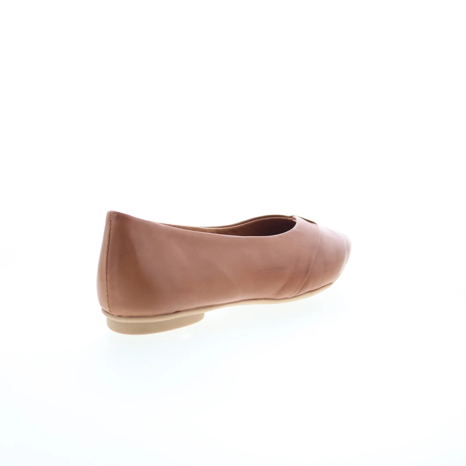Miz Mooz Josefine Womens Brown Leather Slip On Loafer Flats Shoes
