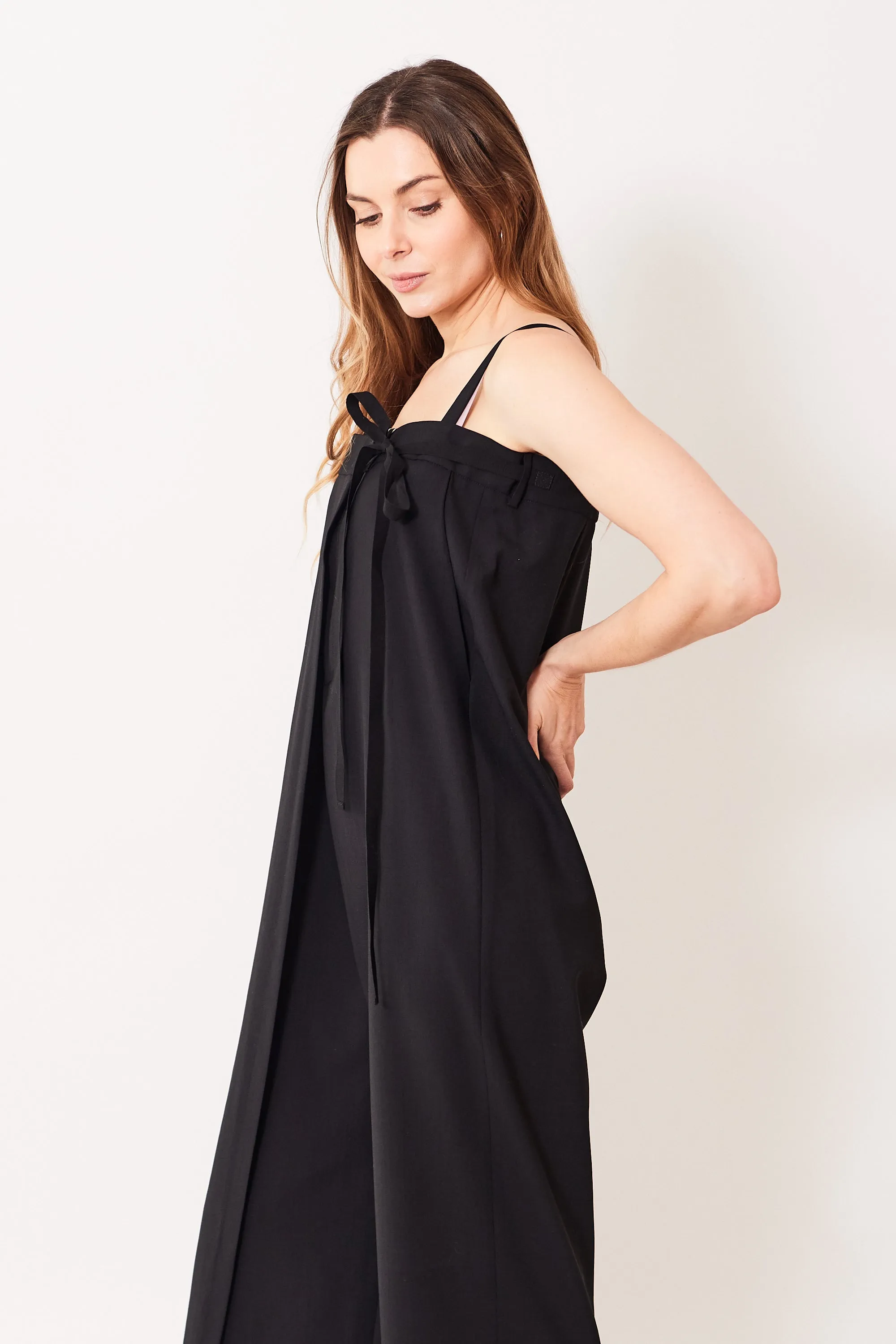 MM6 Maison Margiela Ultra High Waist Wrap Jumpsuit