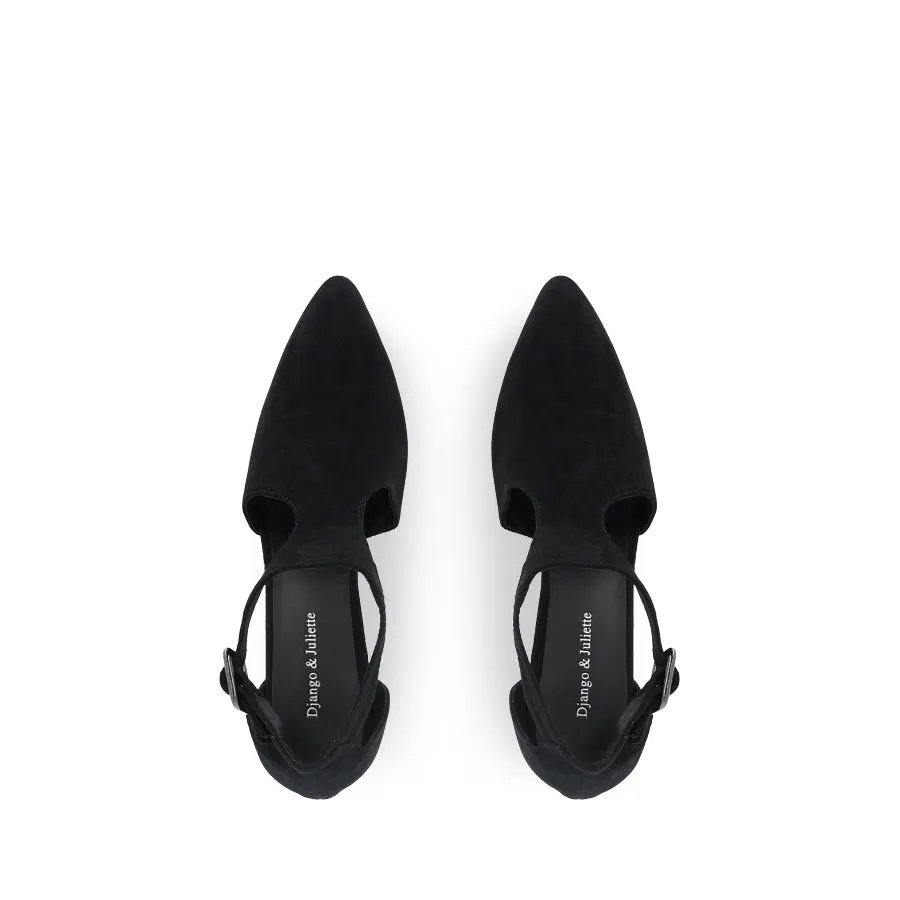 MORENO - BLACK SUEDE