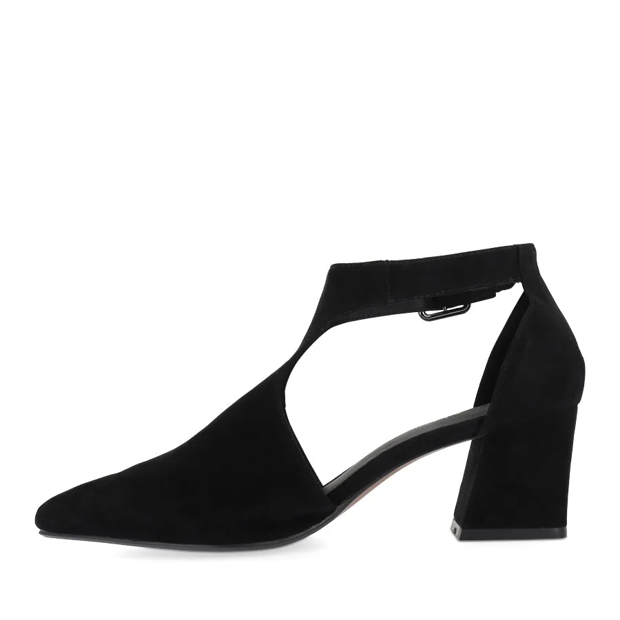 MORENO - BLACK SUEDE