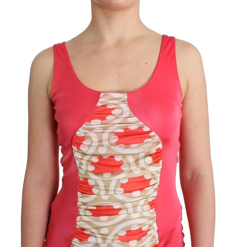 Multicolor Bodycon Viscose Dress