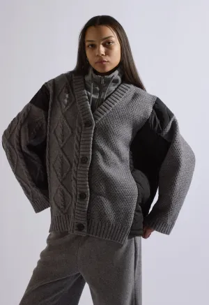 Napier Cableknit Cardigan