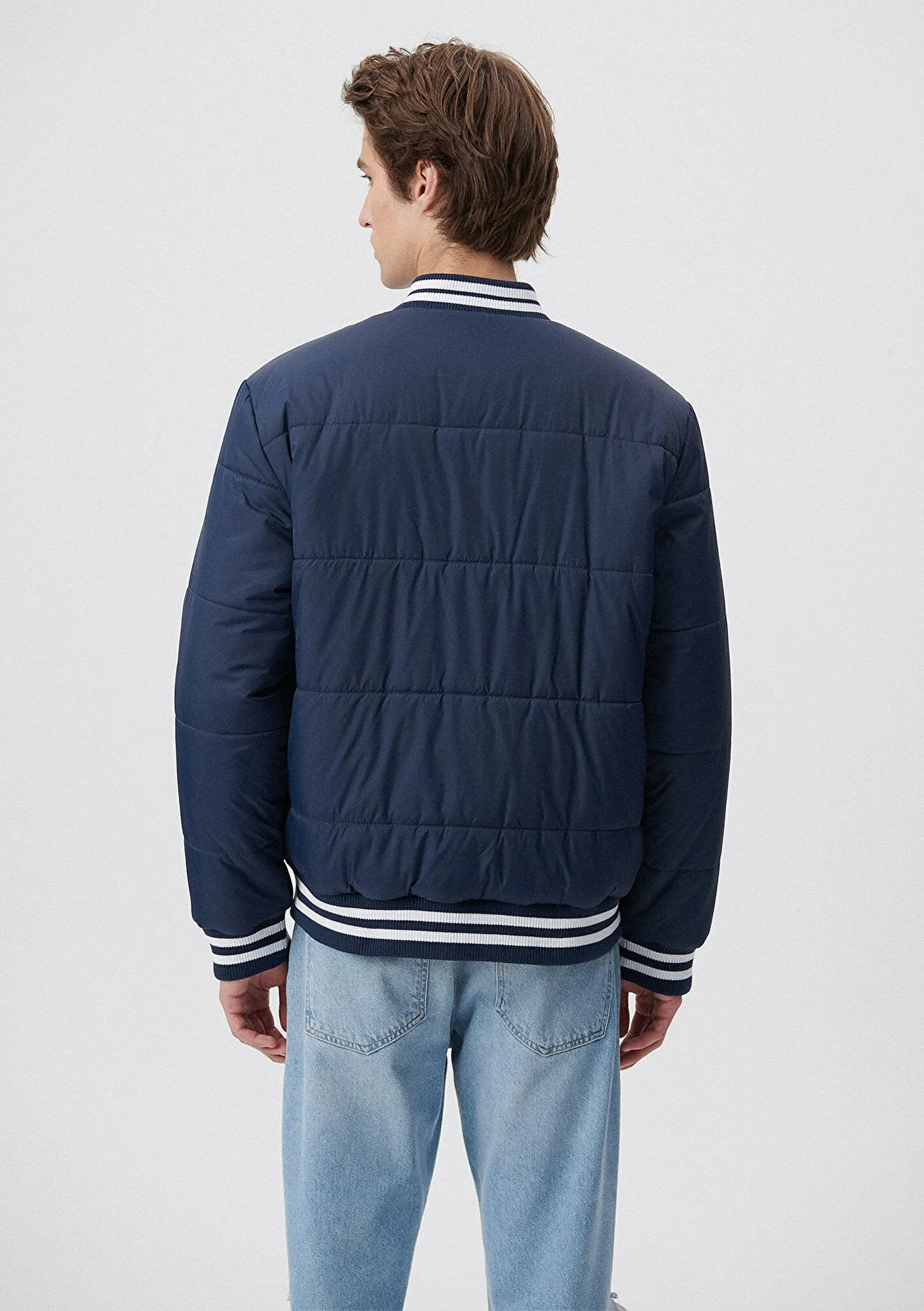 Navy Bomber Jacket