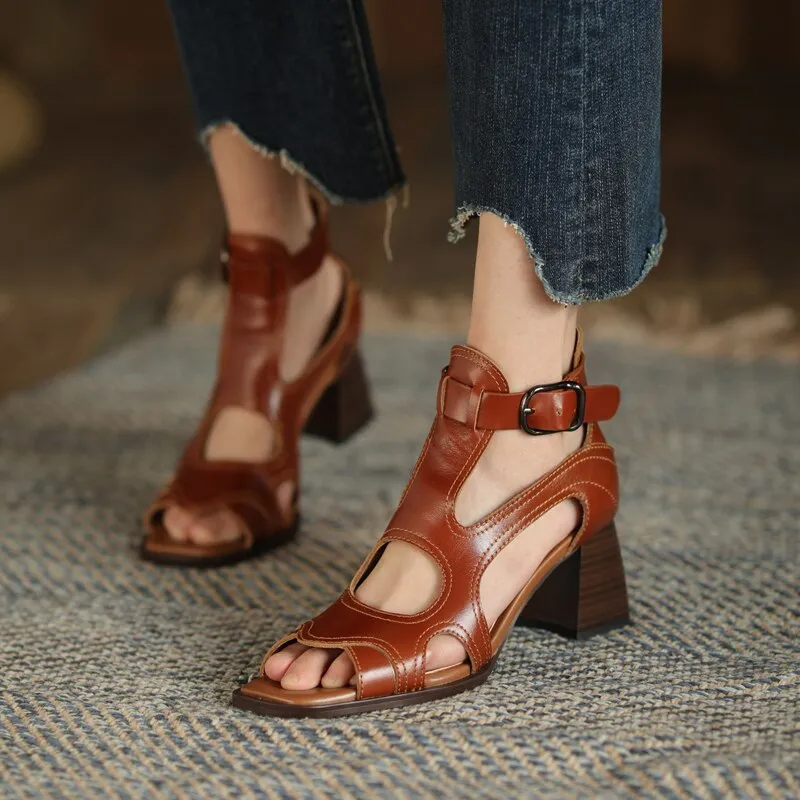 New Fashion Rome Shoes Woman Sandals