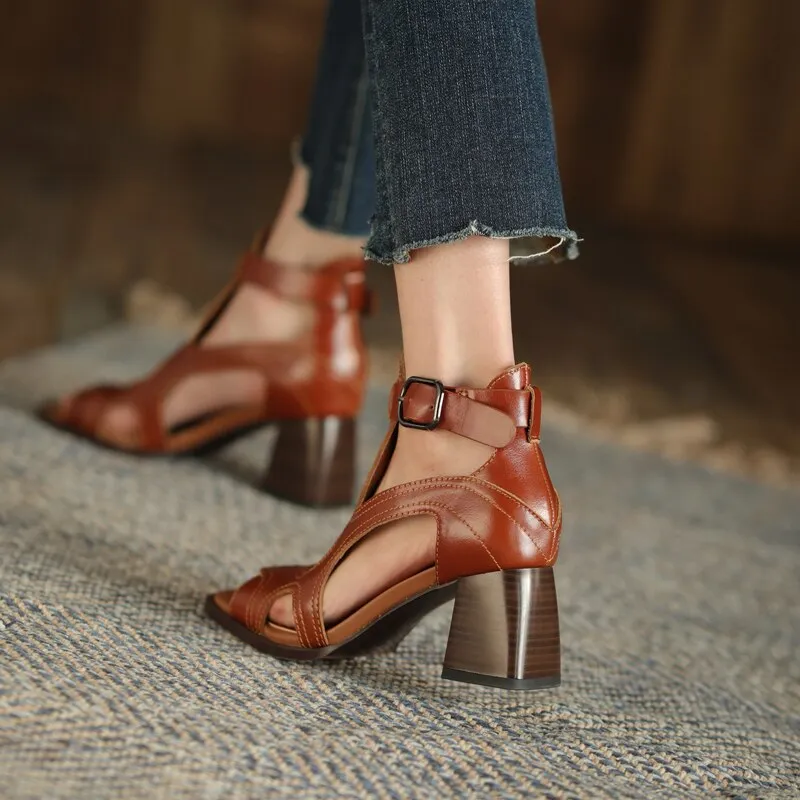 New Fashion Rome Shoes Woman Sandals