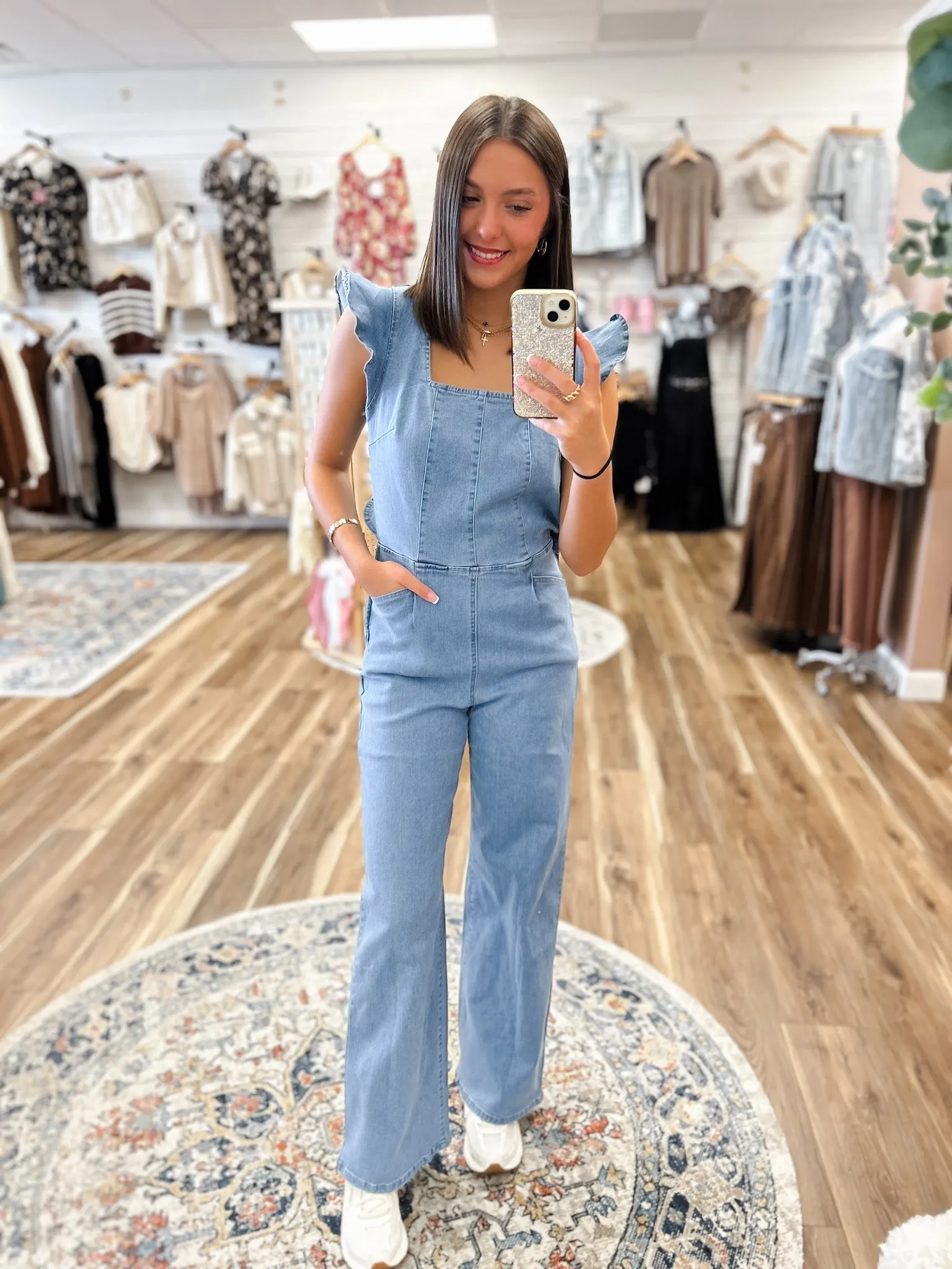 Nia Denim Jumpsuit