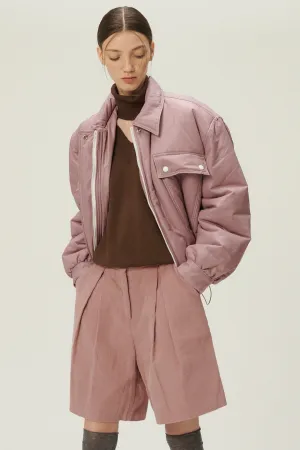 Nicole Puffer Bomber Jacket