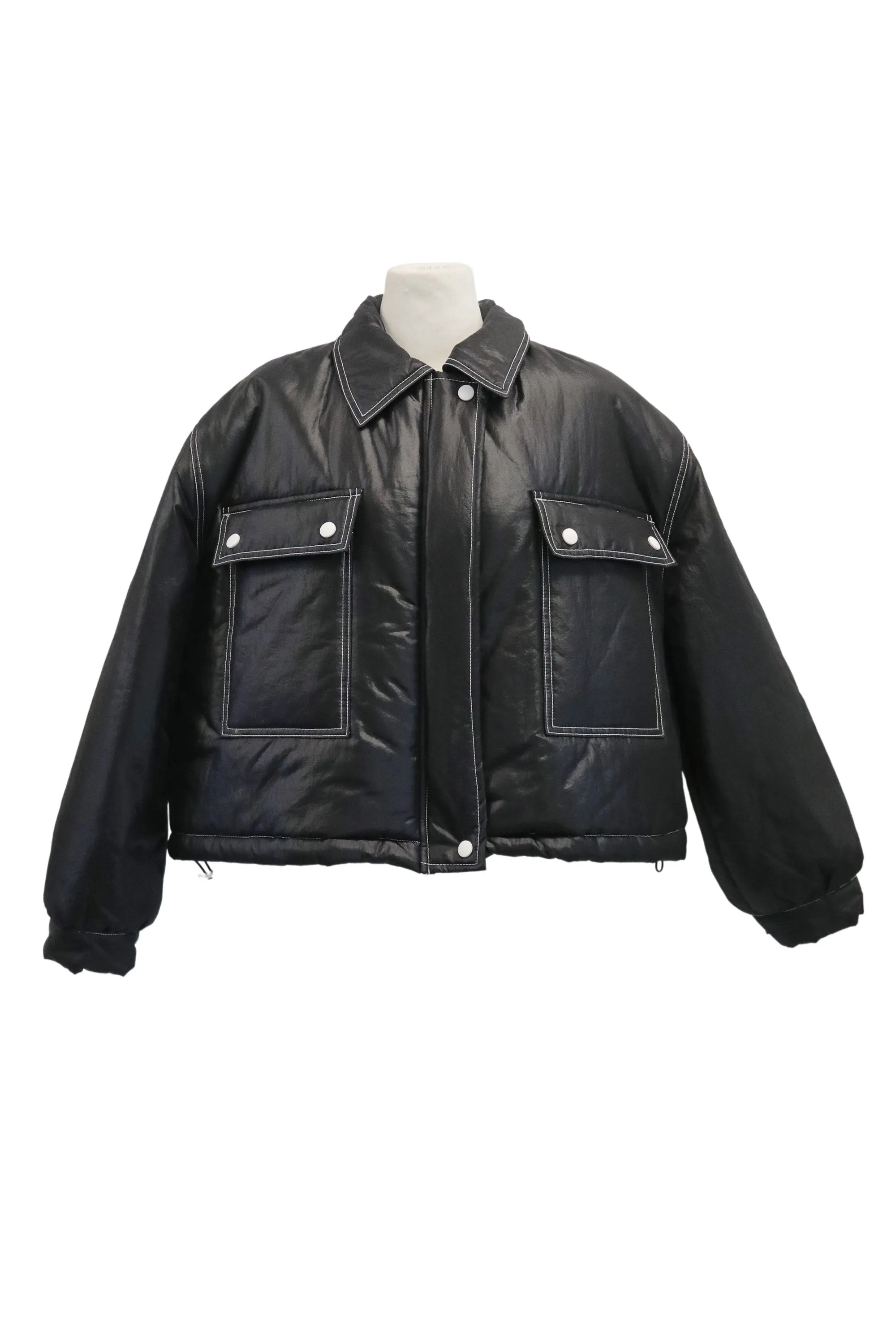 Nicole Puffer Bomber Jacket