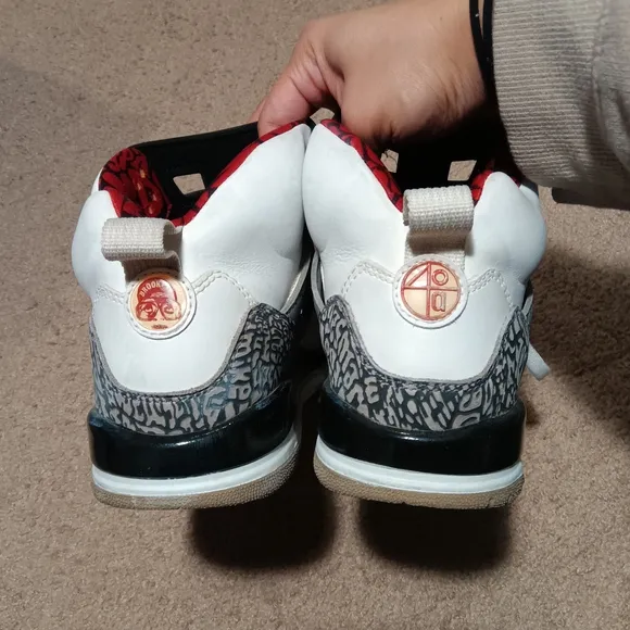Nike Air Jordan Spizike White Red Sneakers