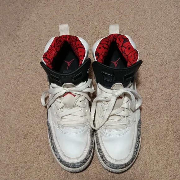 Nike Air Jordan Spizike White Red Sneakers