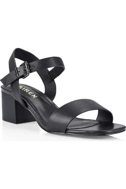 Noela Block Heel Black
