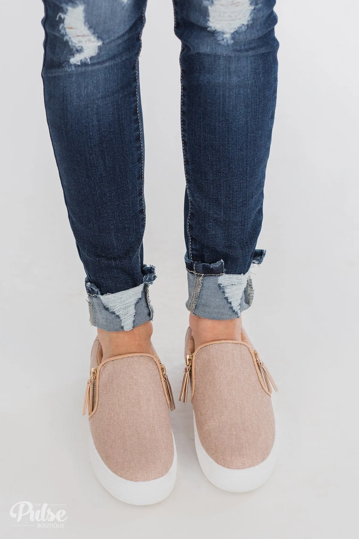 Not Rated Timbre Sneakers- Rose Gold