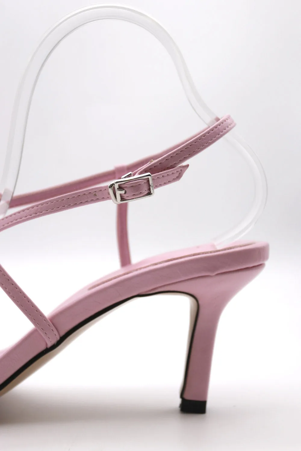 Nubia Ankle Strap Heels