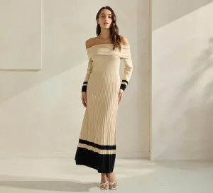 Off Shoulder Sweater Dress
