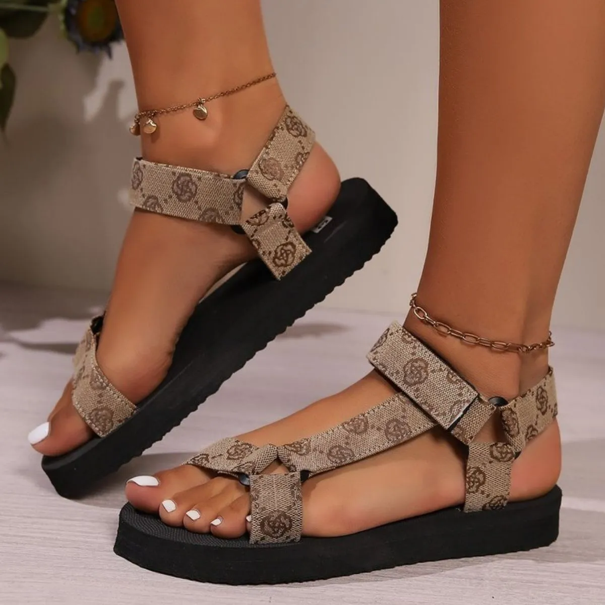 Open Toe Platform Sandals