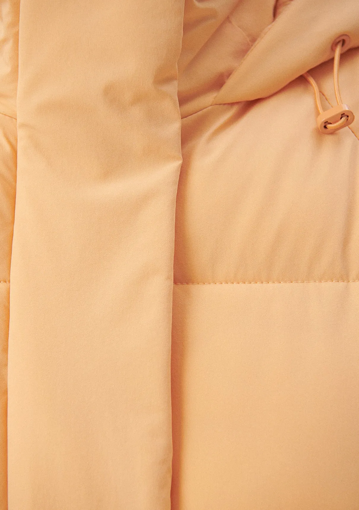 Orange Puffer Jacket