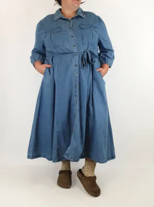 Orange Sherbet denim dress size 20