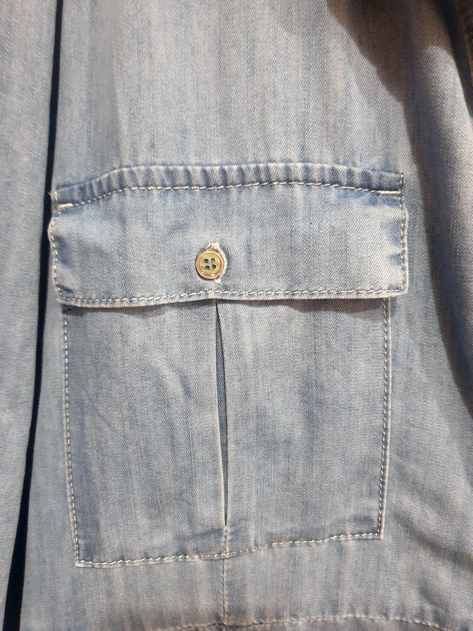Orange Sherbet denim dress size 20