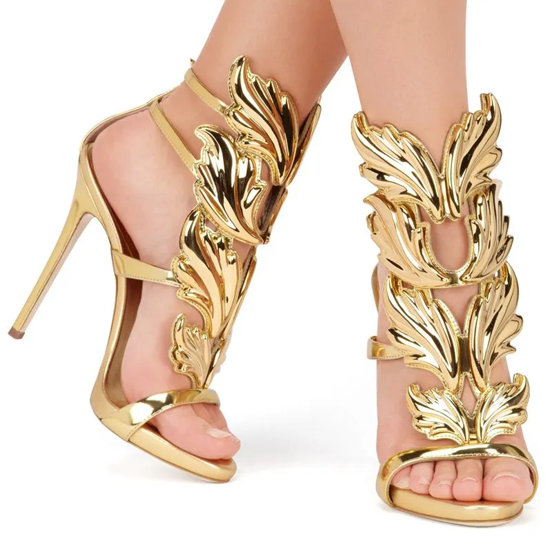 party sandals Rome Street pat wings