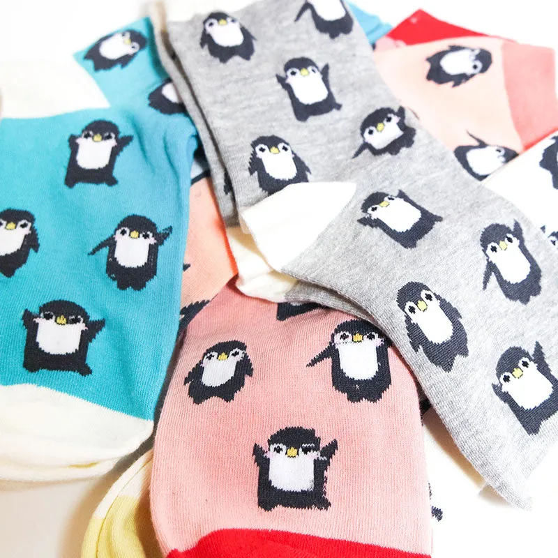 Penguin Socks - Womens Size UK 3-7