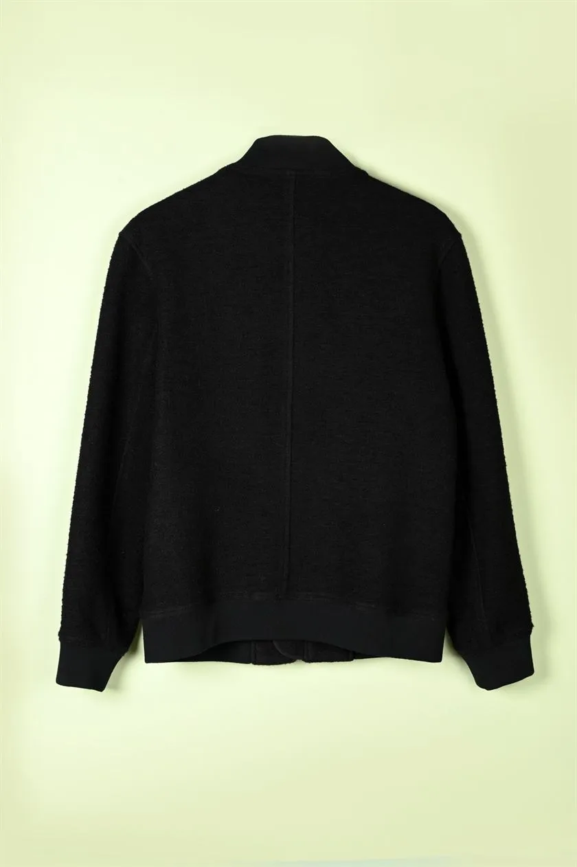 Perona   I   Womens-Outerwear-Fabric Jacket -Reo Pwa-Fv21-44476-Black   AS8147