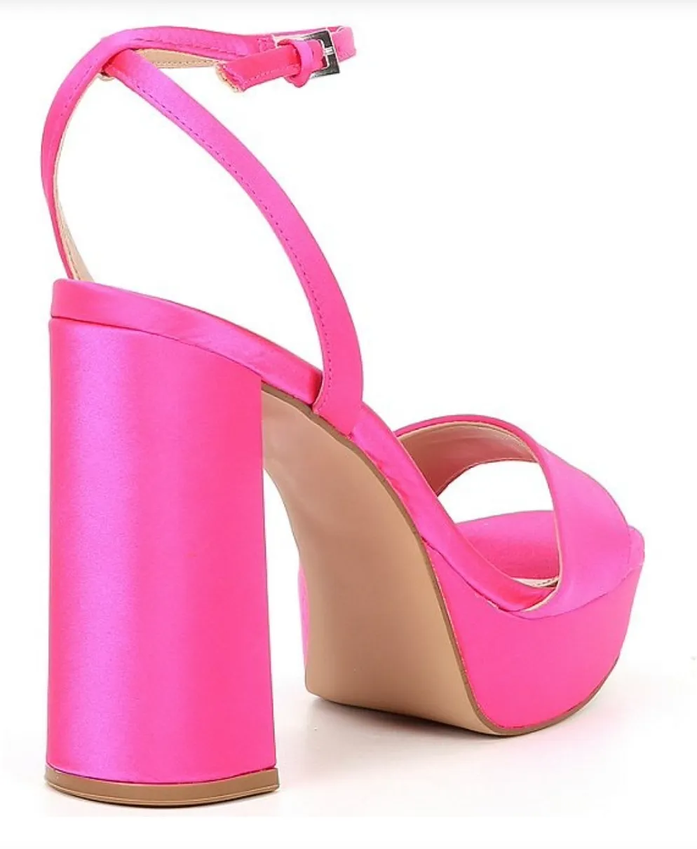 Platform Ankle Strap Heel