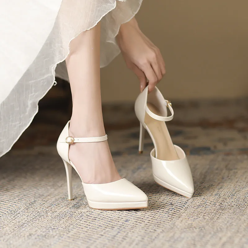 Point Toe Stiletto Pumps
