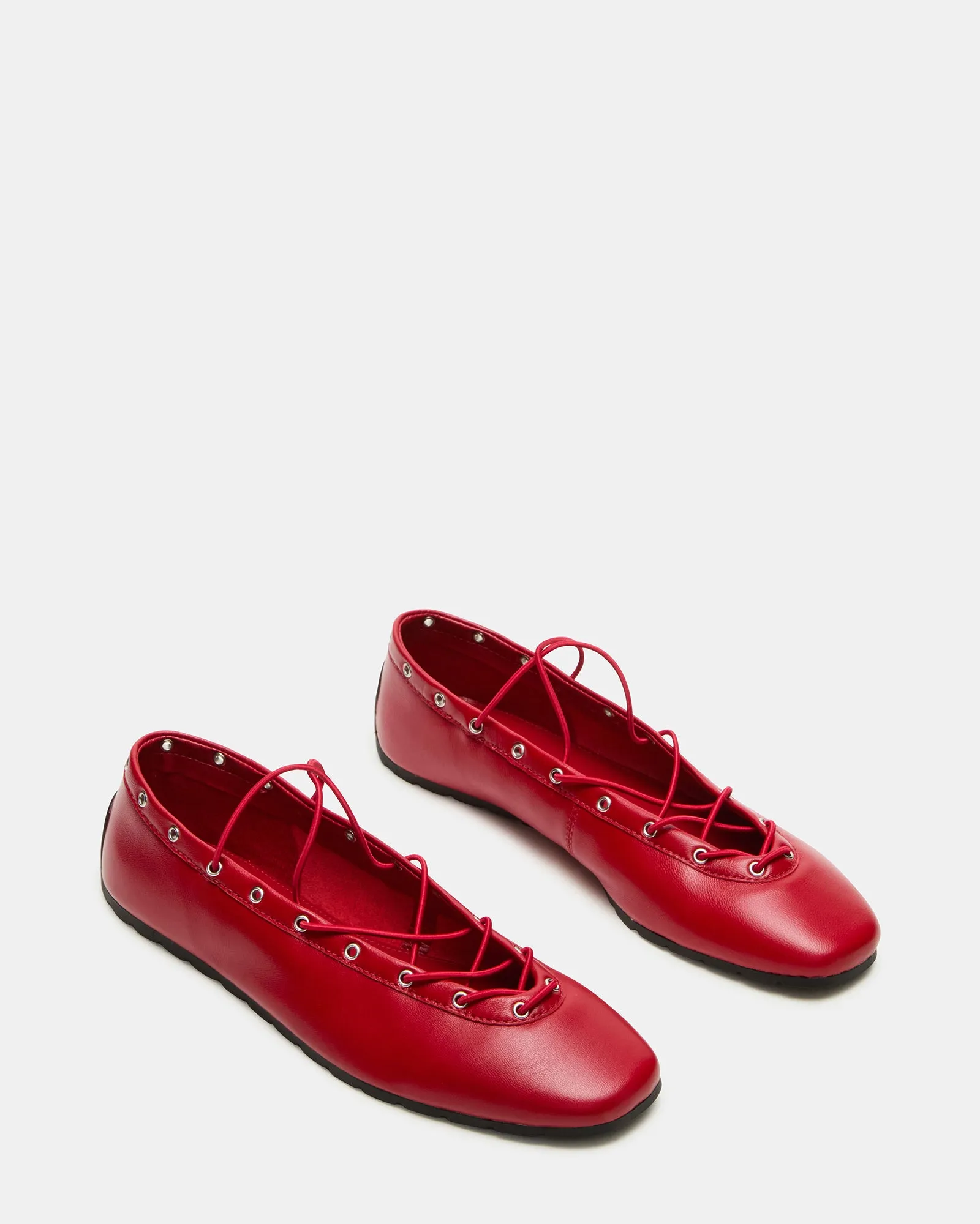 POINTE RED LEATHER