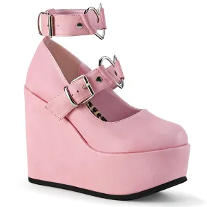 POISON-99-2  Baby Pink Vegan Leather
