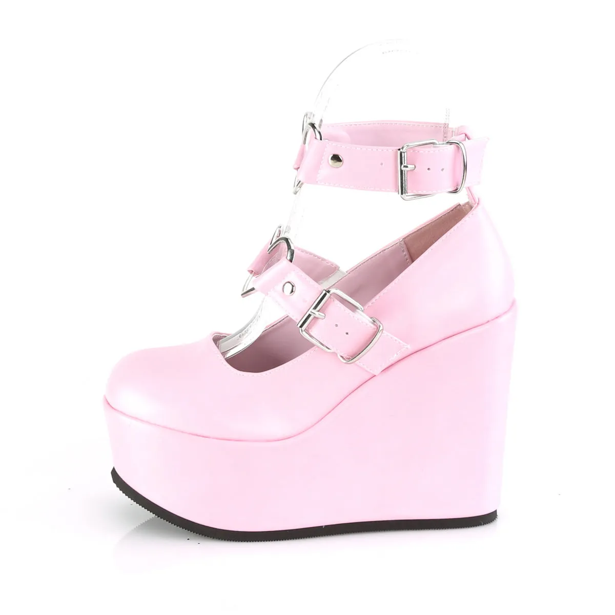 POISON-99-2  Baby Pink Vegan Leather